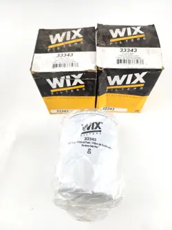 2PCS WIX FILTER 33343 FUEL FILTER 86343