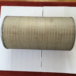 FLEETGUARD AF891M AIR FILTER. MISSING TOP BLACK RUBBER PIECE. WIX 42546