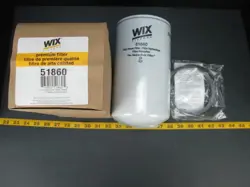 NEW NOS WIX FILTERS HYDRAULIC FLUID POWER FILTER PART NO. 51860