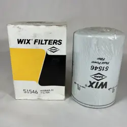 WIX WIX FILTERS - 51546 HEAVY DUTY SPIN-ON HYDRAULIC FILTER, PACK OF 1