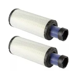 2X AIR FILTERS SET FOR WIX 46671 & 46672 6666375 & 6666376 P827653 & P829332