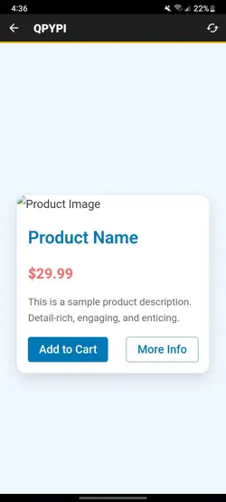 PRODUCT PAGE MOBILE HTML .PDF DIGITAL ECOMMERCE TEMPLATE EBAY SHOP WIX ETSY R23