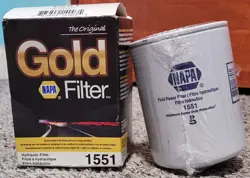 NAPA GOLD 1551  HYDRAULIC FILTER (WIX 51551)