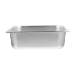  DEEP FOOD SERVING PAN STAINLESS STEEL CATERING FOOD PAN LARGE CAPACITY FOOD PAN