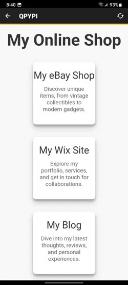 SEO 3D MOBILE LINK TREE HTML .PDF ECOMMERCE TEMPLATE EBAY STORE WIX ETSY RN8