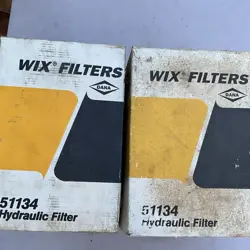 WIX 51134 HYDRAULIC FILTER LOT OF 2