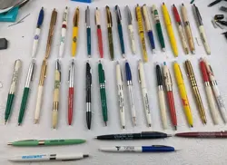 VTG LOT OF ADVERTISING BALLPOINT PENS AUTOMOTIVE, AUTO PARTS, FOX MOTORS, WIX 