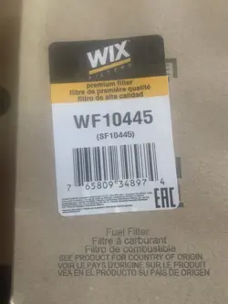 WIX WF10445 FUEL FILTER