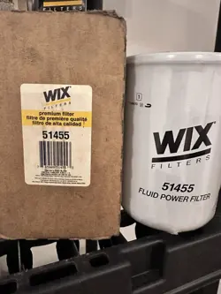 WIX 51455 HYDRAULIC FLUID POWER FILTER
