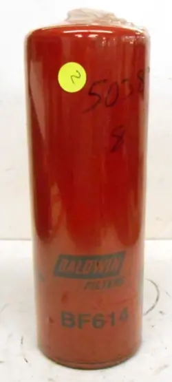 BALDWIN, SPIN-ON FUEL FILTER, BF614, 10-1/2