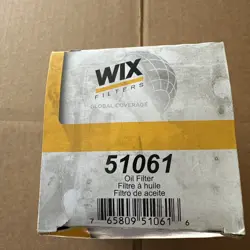 WIX 51061 OIL FILTER 1 COUNT (PACK OF 1)