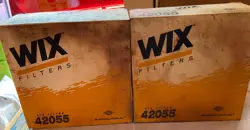 LOT OF 2 NOS WIX AIR FILTER 42055