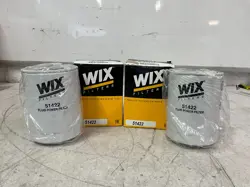 QTY 2 GENUINE WIX PREMIUM SPIN-ON HYDRAULIC FILTERS (REPLACES 451217-5125) 51422