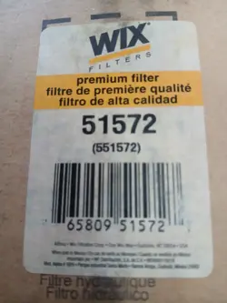 WIX 51572 HYDRAULIC  FILTER