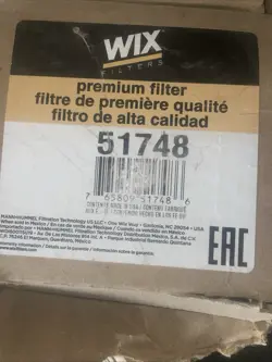 WIX 51748 PREMIUM FILTER LOT OF 2