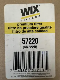 WIX 57220 HYDRAULIC FILTER (MSRP $128) NEW IN BOX