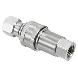 1 SET M14X1.5MM HYDRAULIC QUICK CONNECT COUPLER FEMALE THREAD PIPE FITTING8G2WIX