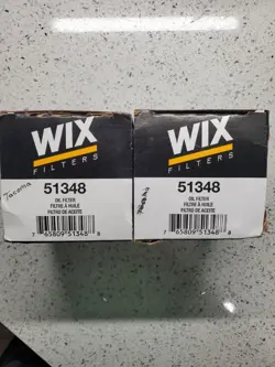 2 WIX GENUINE OIL FILTERS 51348  FITS 2006 TOYOTA TACOMA 4.0L AND OTHERS