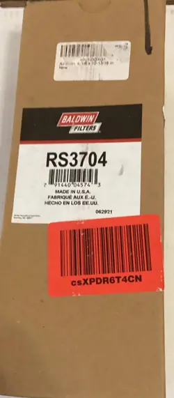 BALDWIN AIR FILTER RS3704 WIX 46438  OUTER - FREE SHIPPING