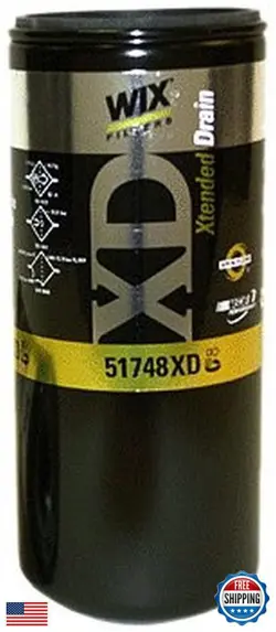 WIX FILTERS - 51748XD HEAVY DUTY SPIN-ON LUBE FILTER, PACK OF 1