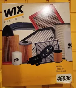 WIX AIR FILTER 46036