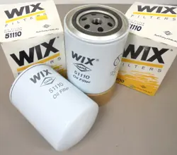 LOT OF 2 - WIX  51110 ENGINE OIL FILTERS