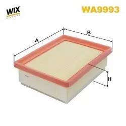AIR FILTER WIX FILTERS FOR  WA9993