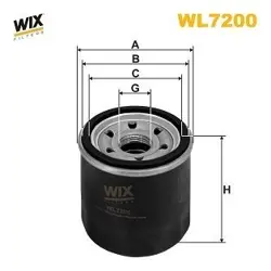 OIL FILTER WIX  WL7200