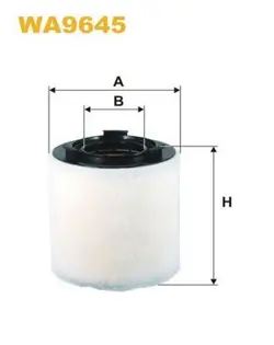 AIR FILTER WIX FILTERS FOR WA9645