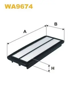 AIR FILTER WIX FILTERS FOR WA9674