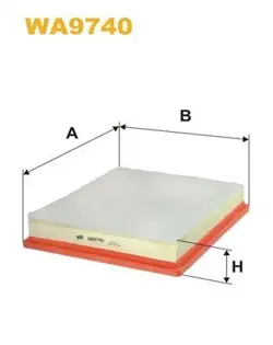 AIR FILTER WIX FILTERS FOR WA9740