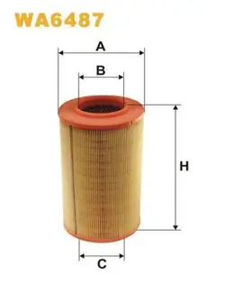 AIR FILTER WIX FILTERS FOR WA6487