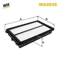 AIR FILTER WIX FILTERS FOR WA9936