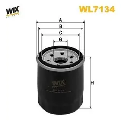 OIL FILTER WIX WL7134