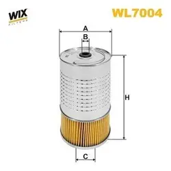 OIL FILTER WIX WL7004