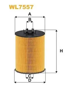 OIL FILTER WIX WL7557