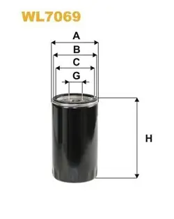 OIL FILTER WIX WL7069