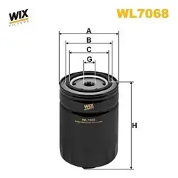 OIL FILTER WIX WL7068