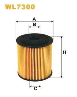 OIL FILTER WIX  WL7300