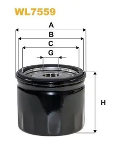 OIL FILTER WIX  WL7559