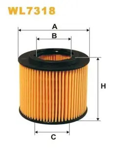 OIL FILTER WIX  WL7318