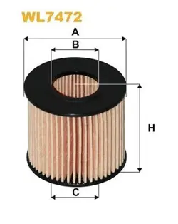 OIL FILTER WIX  WL7472