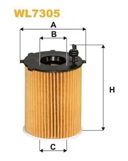 OIL FILTER WIX  WL7305