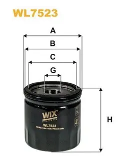 OIL FILTER WIX  WL7523
