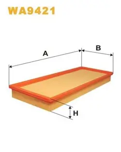 AIR FILTER WIX FILTERS FOR  WA9421