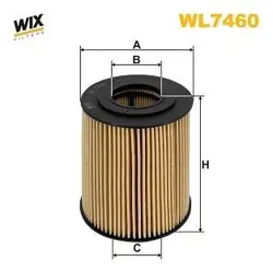 OIL FILTER WIX  WL7460