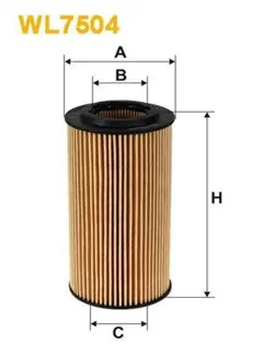 OIL FILTER WIX  WL7504