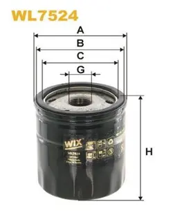 OIL FILTER WIX  WL7524