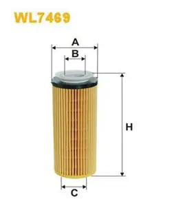 OIL FILTER WIX  WL7469