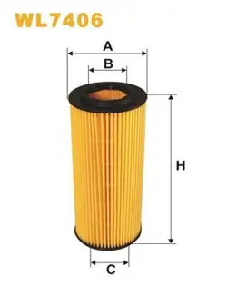 OIL FILTER WIX  WL7406